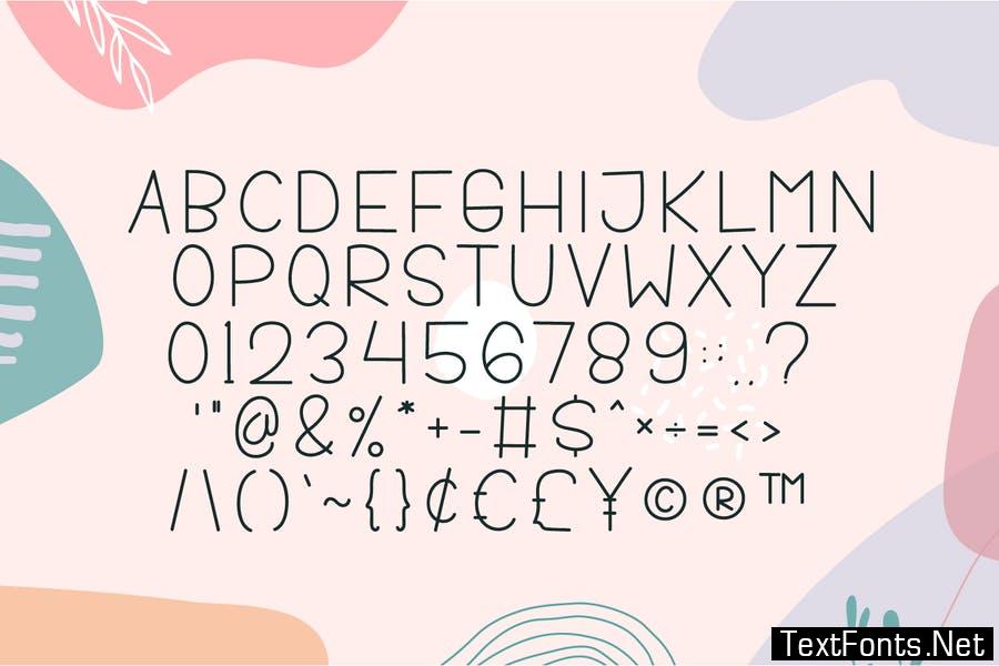 Love Paper - Handwritten Display Font