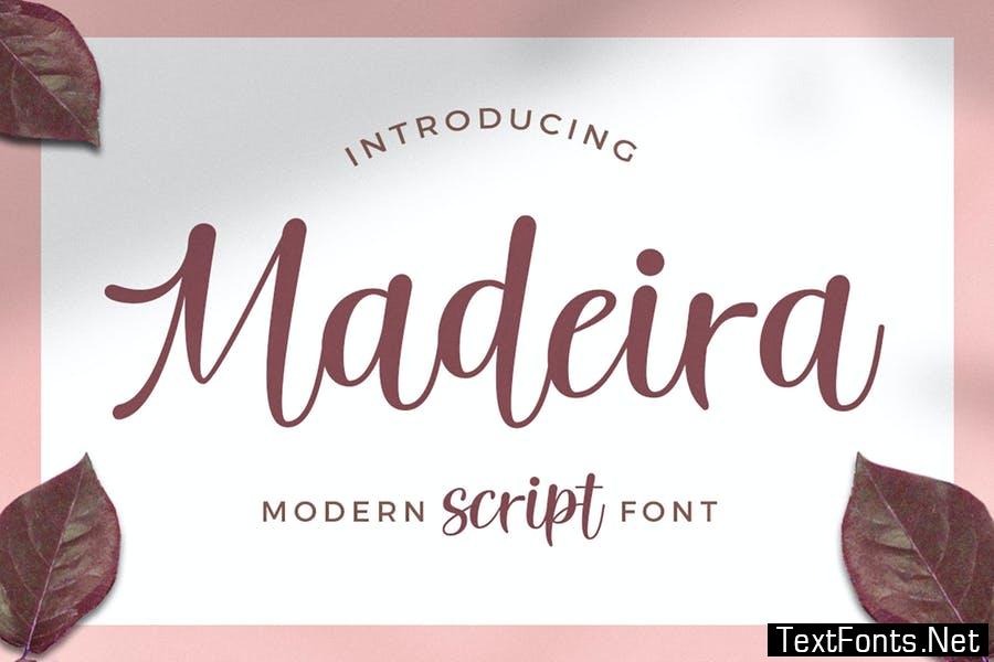 Madeira Script Font