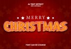 Mery Christmas 3d Text Effect 38T8J2R
