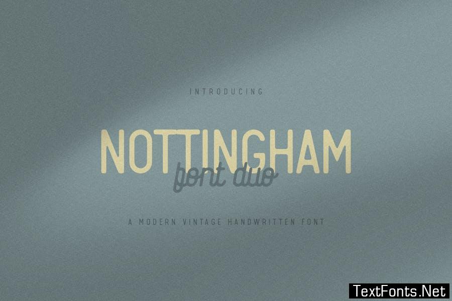 Nottingham Font