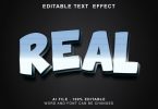 Real 3d Text Effect