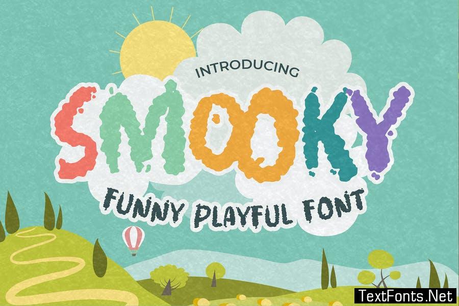 Smooky - Funny Playful Font