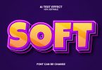 Soft 3d Text Effect