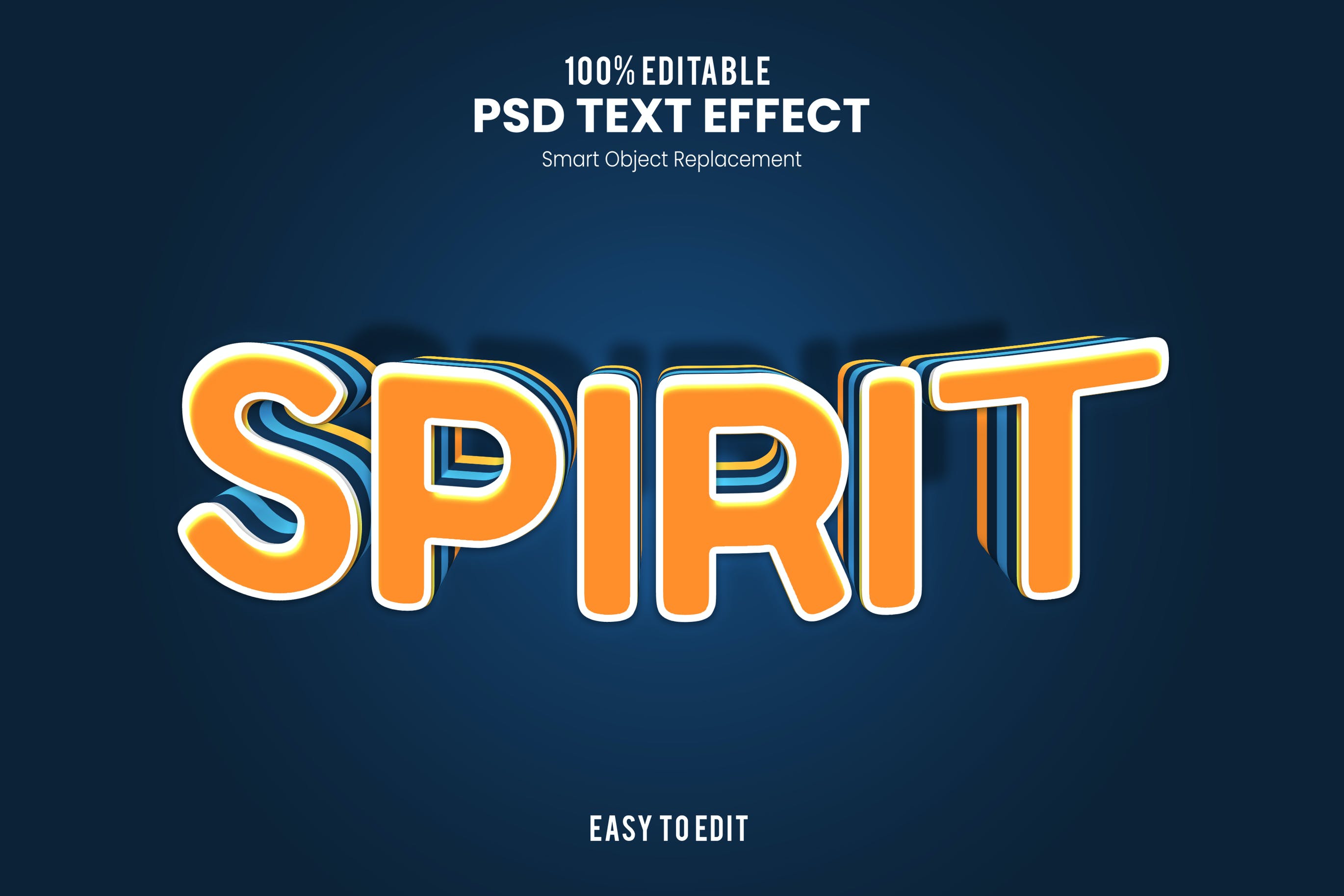Spirit-Text Effect