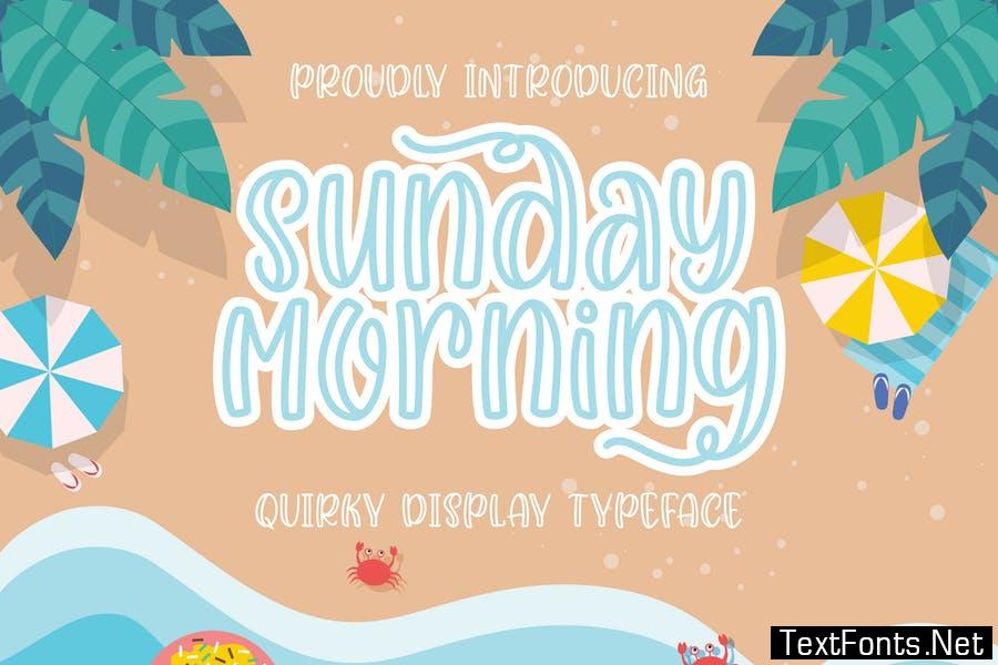 Sunday Morning Quirky Business Font