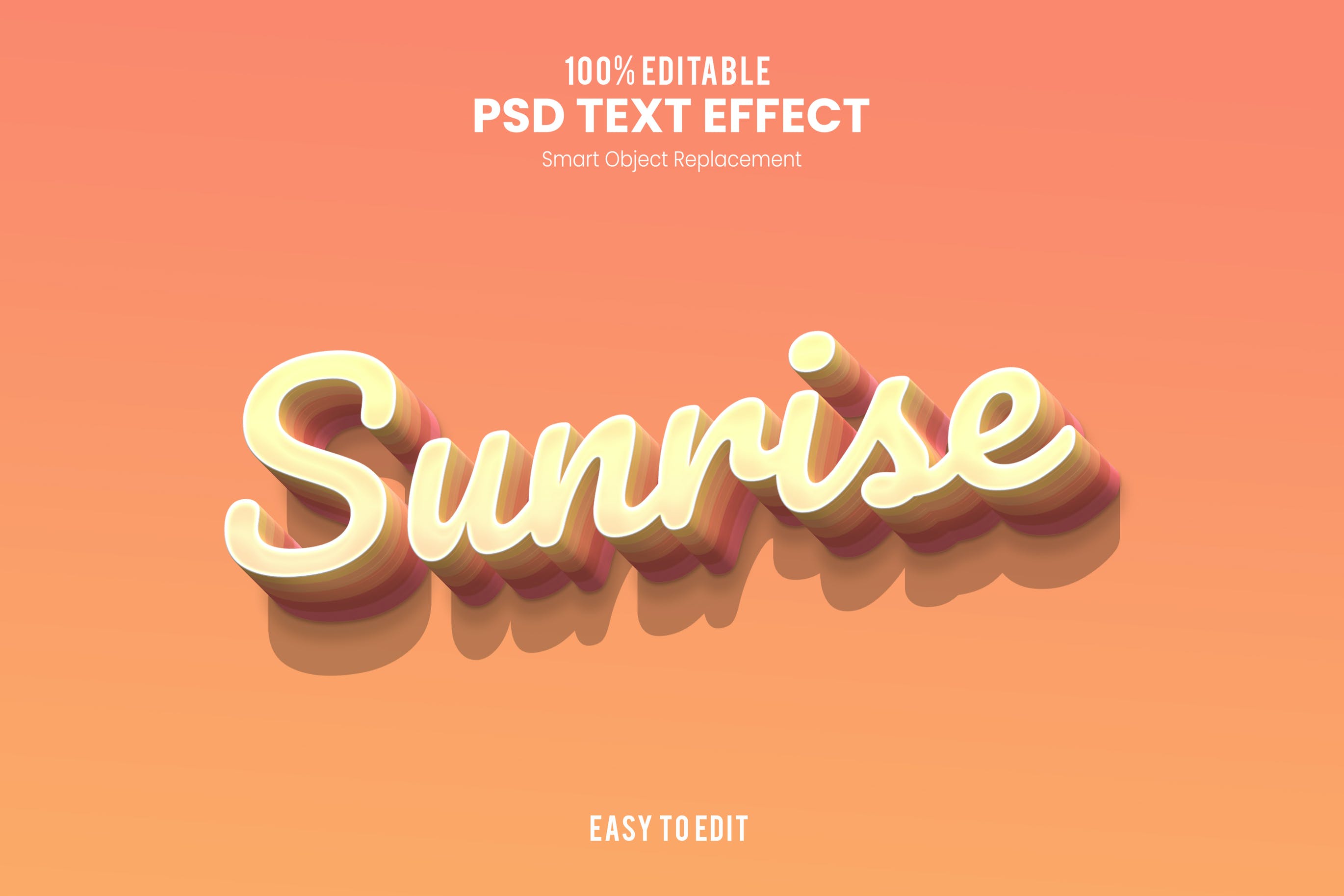 Sunrise-Text Effect