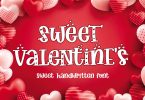 Sweet Valentines - Lovely Handwritten Font