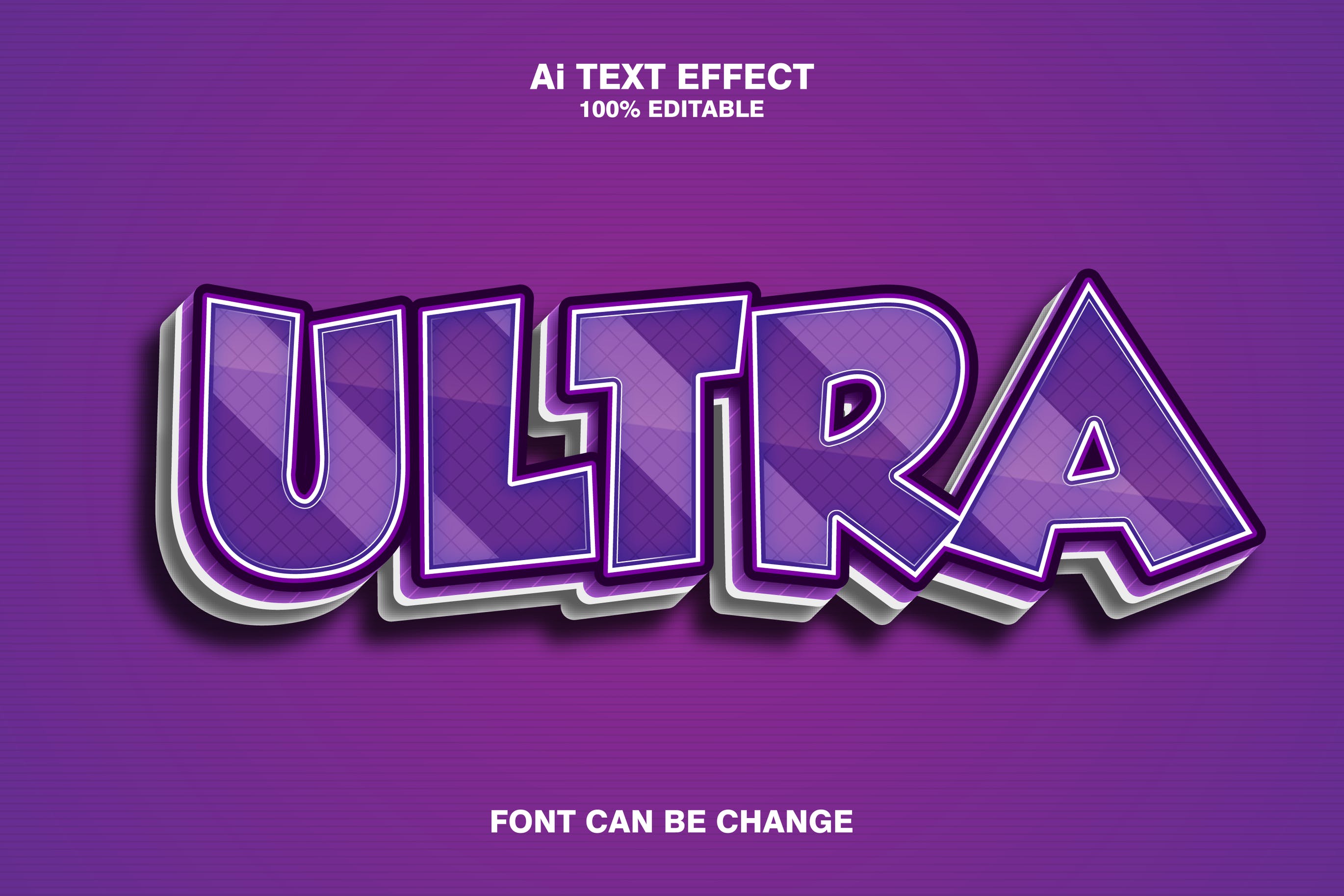 Ultra 3d Text Effect