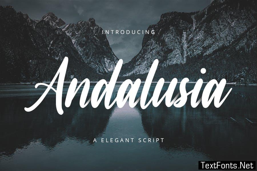 Andalusia - Bold Font