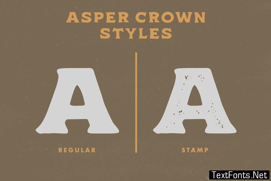 Asper Crown Font