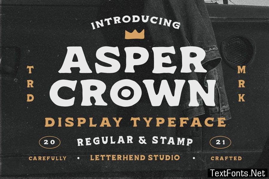 Asper Crown Font