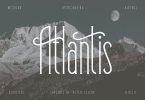 Atlantis Serif Condensed Font