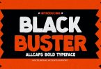 Blackbuster - All Caps Bold Typeface Font