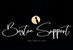 Boston Support Font