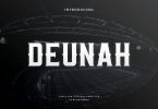Deunah Font