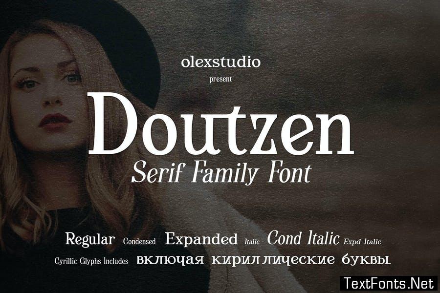 Doutzen - Modern Serif Font