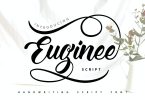 Euginee | Handwriting Script Font