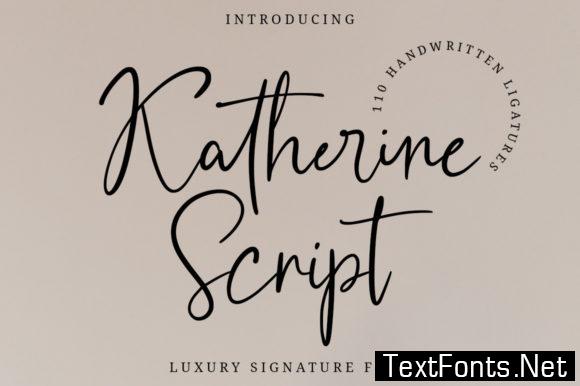 Katherine Script Font