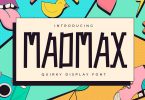 Madmax - Quirky Display Font