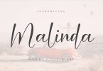 Malinda - Wedding Font