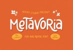 Metavoria - Playful Font