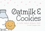 Oatmilk & Cookies Font