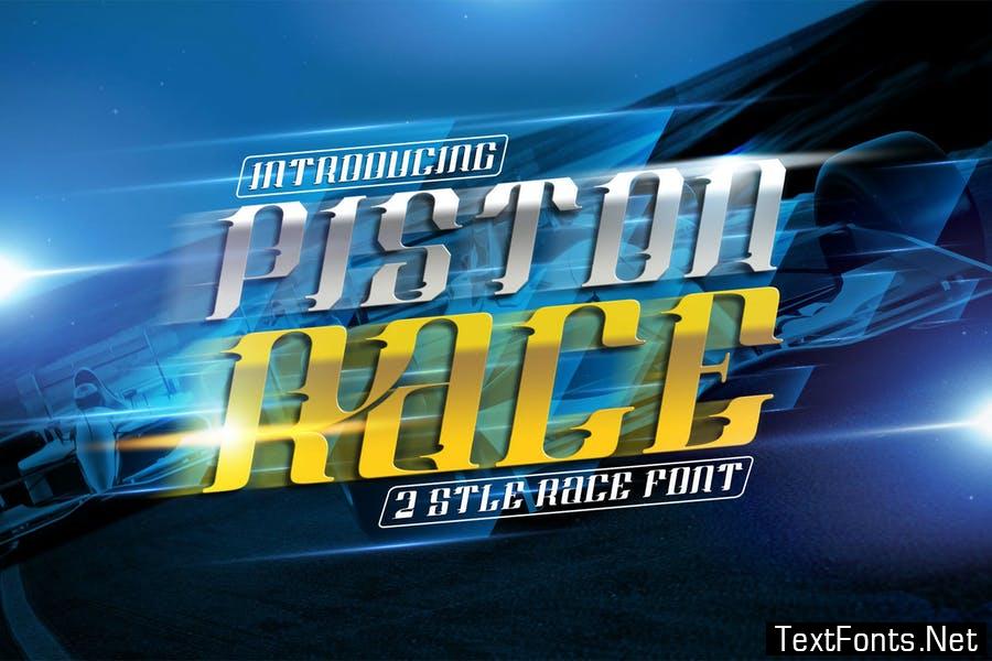 Piston Race Font