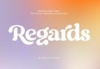 Regards - Modern Retro Serif Font