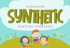 Syhthetic - Playful Typeface Font