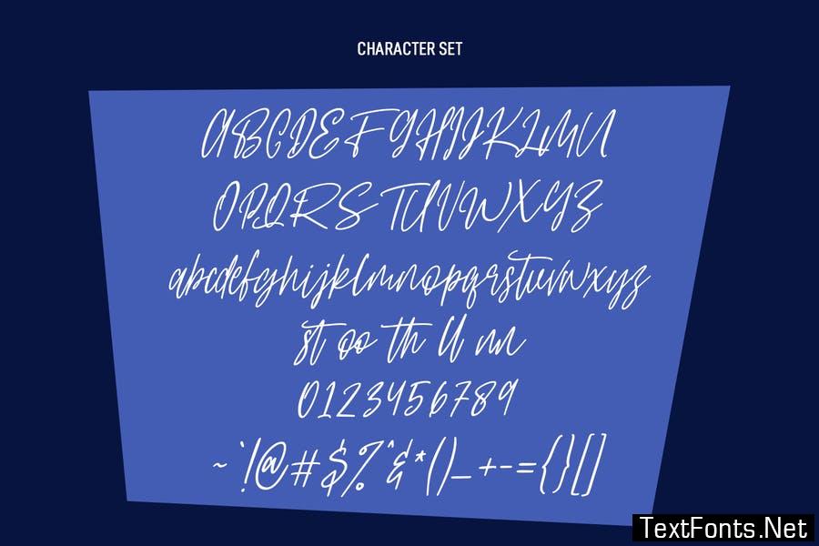 Taptalks Script Font