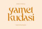 Yamet Kudasi Font
