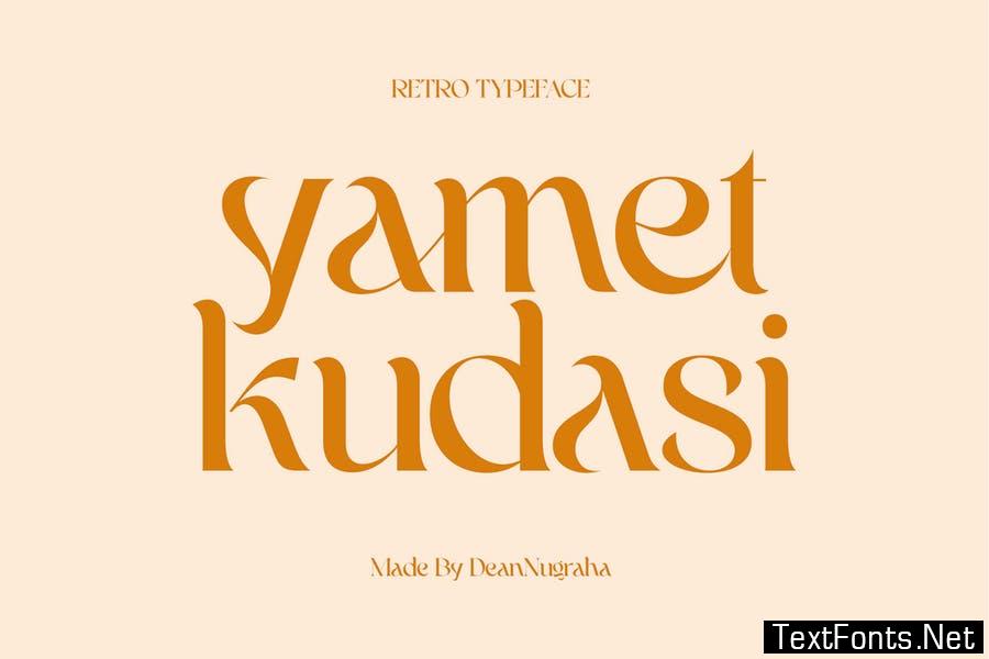 Yamet Kudasi Font