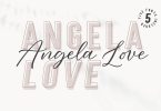 Angela Love | Font Duo