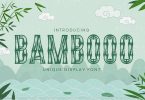 Bambooo - Unique Display Font