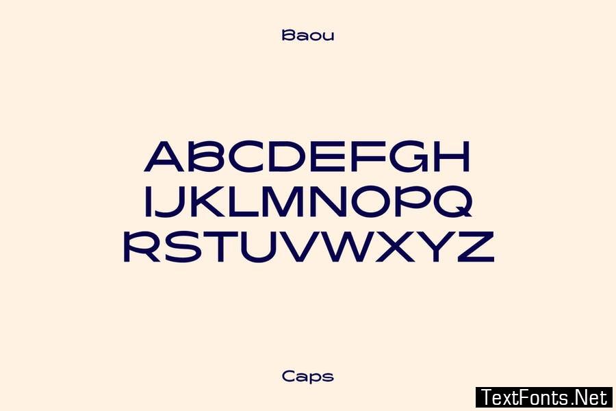Baou Modern Display Sans Font