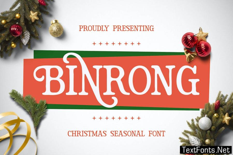 Binrong Font
