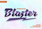 Blaster | Handcrafted Script Font