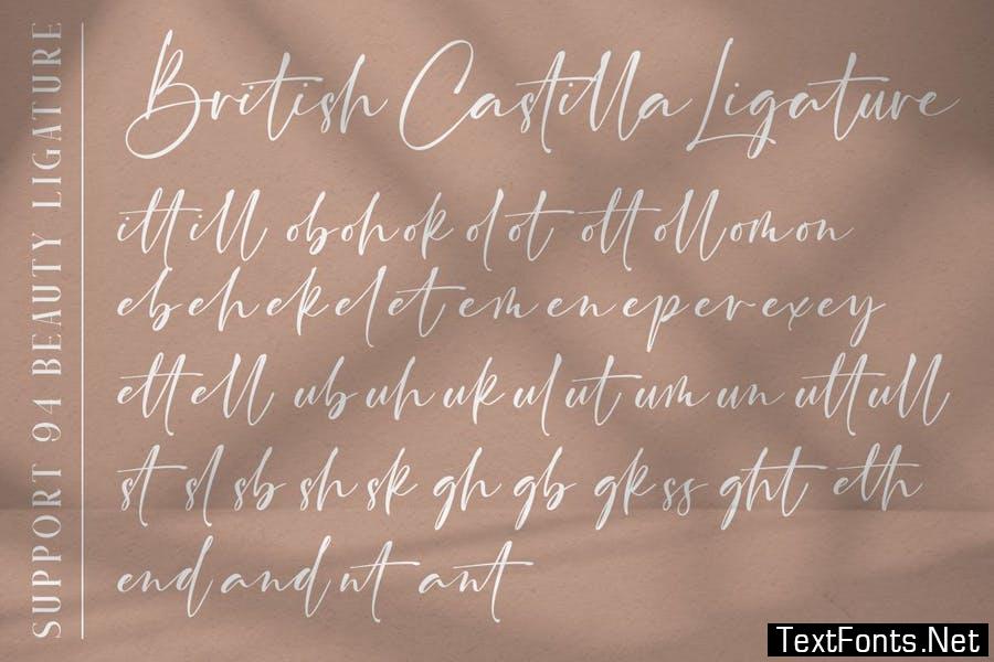 British Castilla Font