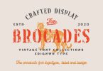 Brocades - Crafted Font