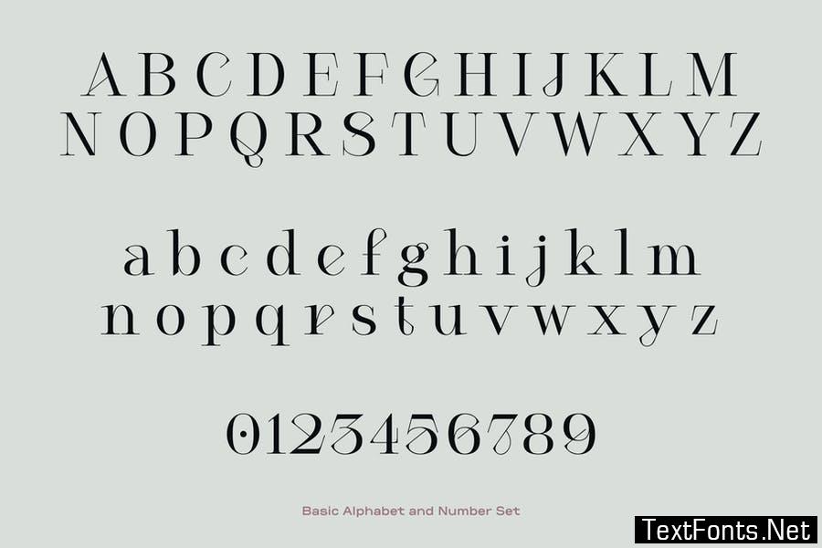 Cesso Ligature Display Serif Font
