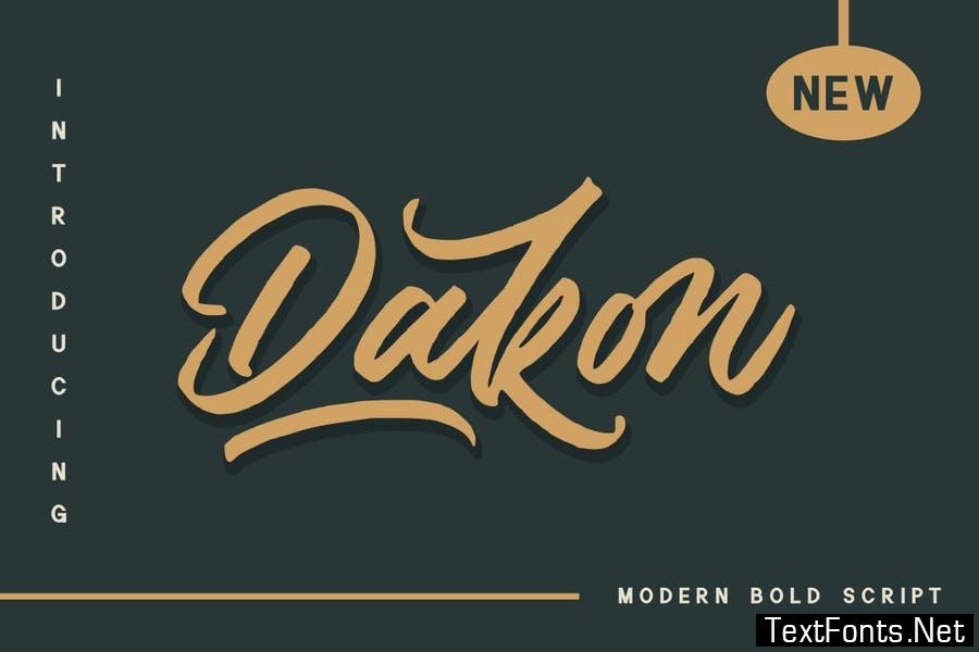 Dakon Font