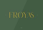 Froyas Font