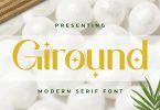 Giround Font