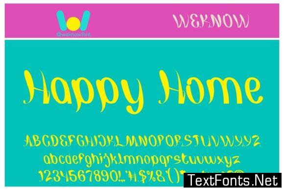 happy-home-font