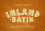 Inland Batik Font