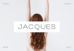 Jacques Display Typeface Font