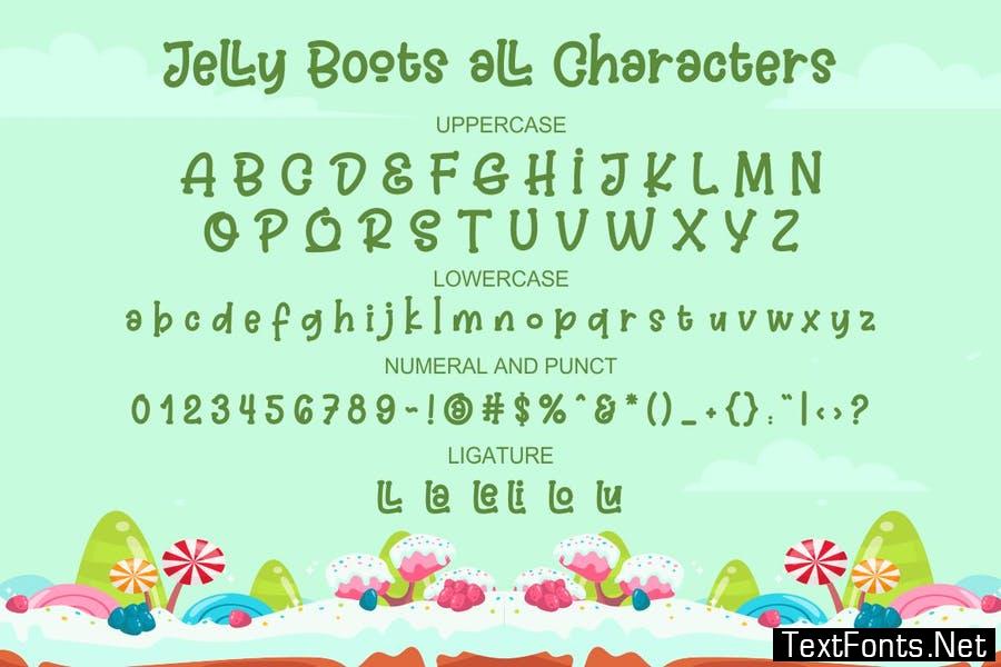 Jelly Boots Font