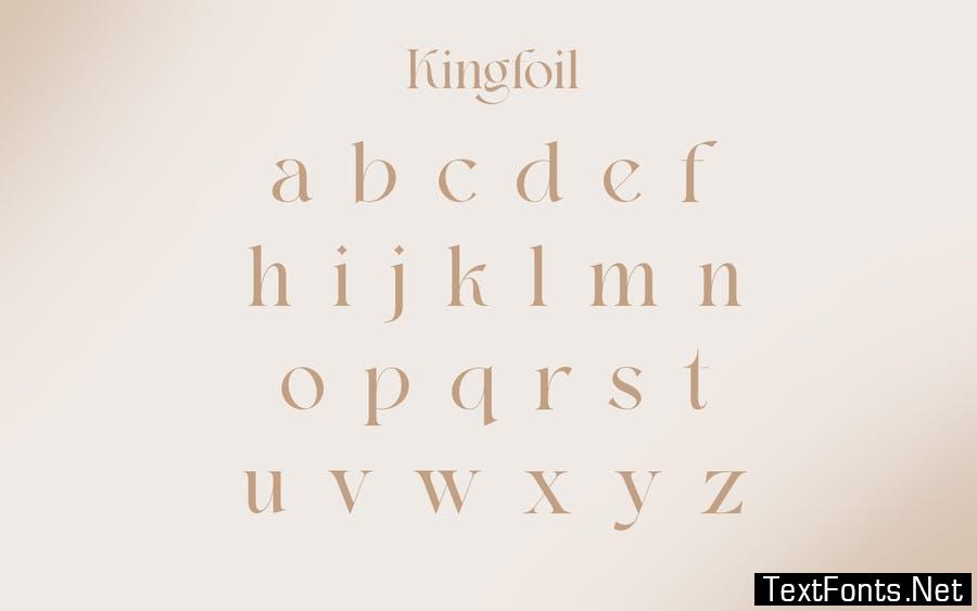 Kingfoil | Modern Stylish Font