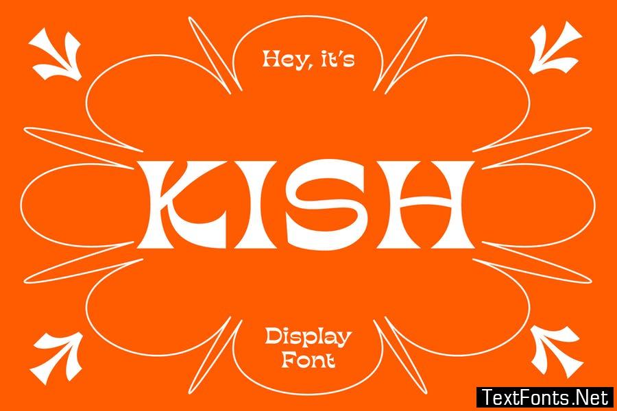 Kish Quirky Display Font
