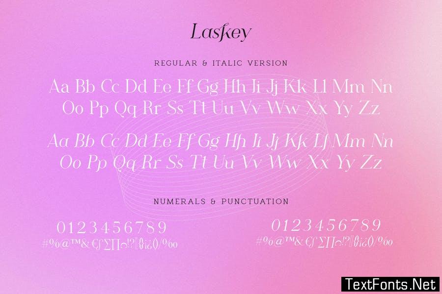 Laskey Font